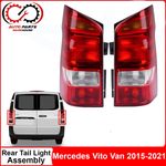 For Mercedes Vito W447 2015-2021 Rear Tailgate Tail Light Lamp Right Left Pair