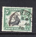 KUT GV 1935 5cs pictorial Type II P 13x12 SG 111ba fine used, cat £225