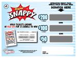 NEW pull tickets **FULL CASE** - SUPER SNAPPY - $1 Seal Card Tabs Small Ct