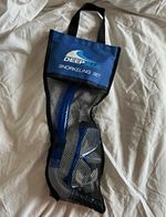 Deep Blue Mask & Snorkel Set Blue/Clear/Black MPN 6022