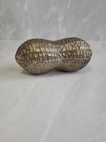 Leonard Silver Plated Peanut Shaped Decorative Trinket Pot Made In Italy.PD