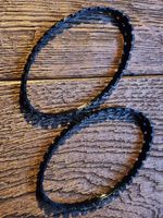 TV Detail📺 Dinky 353 SHADO A Pair of Flexible Rubber Tracks Black 3D HIGHRES 