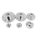 Flange Rigid Shaft Coupling Coupler Collar Clamp Bracket Motor Joint Connector