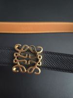 Loewe Anagram Leather Belt 80/32