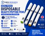 60IU Disposable Beauty/Peptide Pens + Cartridge | UK Stock | 1 Day
