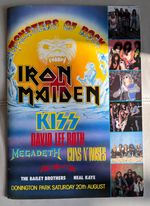 Iron Maiden Monsters Of Rock 1988 Tour Programme  & Raw Mag Pilot Issue