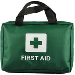 90 PIECE FIRST AID KIT BAG MEDICAL EMERGENCY KIT. TRAVEL HOME CAR TAXI WORKPLACE