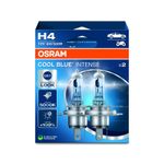 OSRAM Cool Blue Intense Next Gen H4 Headlight Bulbs (Twin) 5000K [64193CBN-2HB]