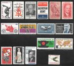 US, 1965 full Commemorative year set 16 stamps, MNH