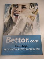Scottish Greyhound Derby Final 2011 Programme Shawfield