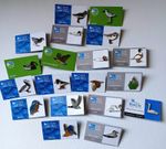 RSPB 19 Enamel Pin Badges, Wetland & Coastal Birds Inc Whooper Swan From Finland