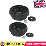 Front Suspension Top Strut Mounts & Bearings Pair Fit 93160623 Renault Trafic