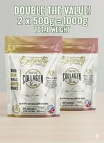 Hydrolysed Collagen Powder | Bovine Peptides | Hair, Skin, Nails, Joints | 1KG