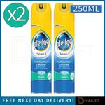 2 x PLEDGE CLASSIC MULTI-SURFACE CLEAN & POLISH SPRAY 250ML FRESH SCENT NEW