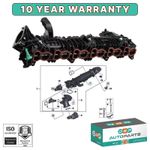 11617811909 INLET INTAKE MANIFOLD N57N, M57 FOR BMW X5 F15, F85, X6 F16, F86