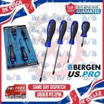 USPRO 4PC JAPANESE INDUSTRY INDUSTRIAL STANDARD SCREWDRIVER SET JIS PH1 PH2 PH3