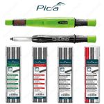Pica BIG Dry Longlife Automatic Trade Construction Marker Pencil & Refills