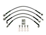 MAZDA MX5 EUNOS ROADSTER MK1/2 NA NB STAINLESS STEEL BRAIDED BRAKE LINES HOSE UT