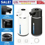 420ml Automatic Soap Dispenser Touchless Electric Liquid Soap Dispenser Home
