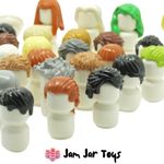 LEGO Hair Minifigure Wigs 250+ Styles NEW Genuine Pieces – Choose Mix & Save