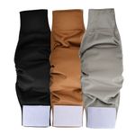 3 Pack Washable Male Dog Diaper Reusable Belly Band Leak Proof Pee Panties Nappy