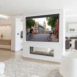 100 Inch Electric Projector Screen Motorised HD Home Cinema Remote Wall Mount