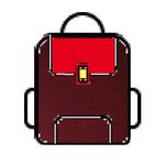 Amys Red Rucksack Hawaiian 1