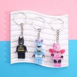 1PC Pink Fairy Batman Keychain