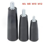 Bakelite Handle Machine Tool Handwheel Rotary Handle Male Thread M6 M8 M10 M12