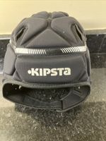 Kipsta Rugby Scrum Cap Headguard (S) 21-22” circumference. Black. 