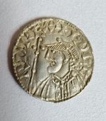 Stunning Edward the Confessor Penny,Expanding Cross, Crescents,Rare,Saxon