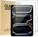 2x Pack For 2025 iPad Air 13 11 M3/M2 Pro M4 A16 Screen Protector Tempered Glass