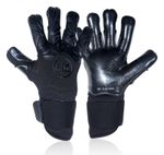 Professional Goalkeeper Gloves GK Saver Bravo Blackout B1 Argo Neg Size 6 to 11