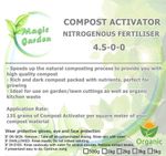 Compost Activator Accelerator Compost Maker High in Nitrogen FREE UK PP