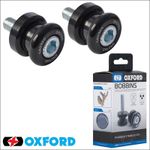 Oxford Motorcycle Bike Paddock Stand Frame Bobbins M6 1.0 Pitch Black OX791