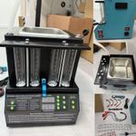 220V Fuel Injector Cleaner Tester Ultrasonic Injector Heating Cleaner Machine UK