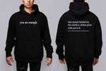 Dear Person Behind Me Hoodie You Are Enough Mental health Sweatshirt Hood