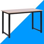 NEW! 120cm Heavy Duty Industrial Writing Computer Desk Home Office Worktop Table