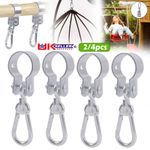 Hang Swing Hooks w/ Cuff & Snap Hook Ø50mm Scaffolding Hook/Galvanised Carabiner