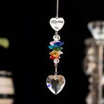 Personalised Pet Loss Memorial Suncatcher Crystal Rainbow Bridge Sympathy Gifts
