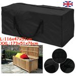 Extra Large Zipped Waterproof Garden Furniture Cushion Storage Bag Heavy Duty UK