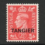 Tangier 1950 2½d Pale scarlet SG 284 Mnh.