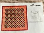 Free Spirit Jim Holtz Croc Jungle Quilt Kit 180cm x 180cm New 100% Cotton