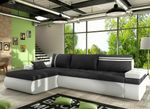Corner Sofa Bed OSLO with Storage Container Sleep Function New