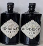 2x Hendricks Empty Gin Bottles 70cl With Stoppers Upcycle Wedding Crafts