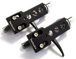 2 x Ortofon OM Cartridges, 2 Stylus, 2 Technics Headshells Fits SL-1210 MK2 Deck
