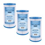 Swimming Pool Filter Cartridges Compatible For Bestway 3 Intex Type A Or C 3Pack
