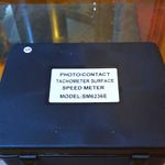 SM6236E Photo/Contact Digital Tachometer Surface Speed Meter Kit Case & Manual
