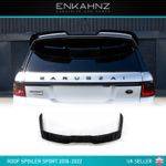 REAR ROOF SPOILER GLOSS BLACK FOR RANGE ROVER SPORT L494 2018-2022 FACELIFT