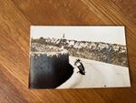 RARE ORIGINAL  circa 1940`s Isle of Man TT Races French Postcard